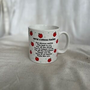 Apple Design Teacher Mug